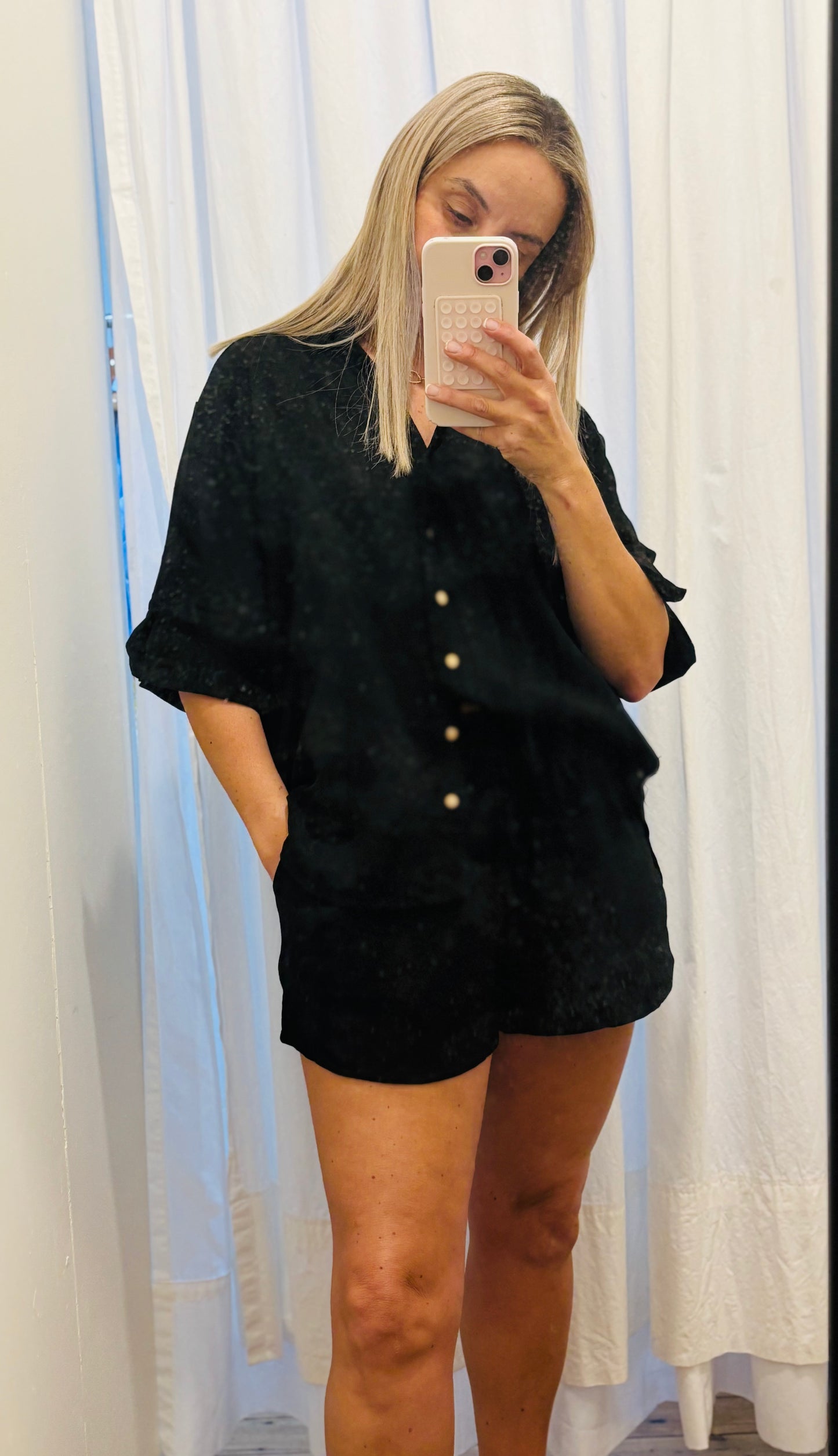 ONYX Gold Button Set