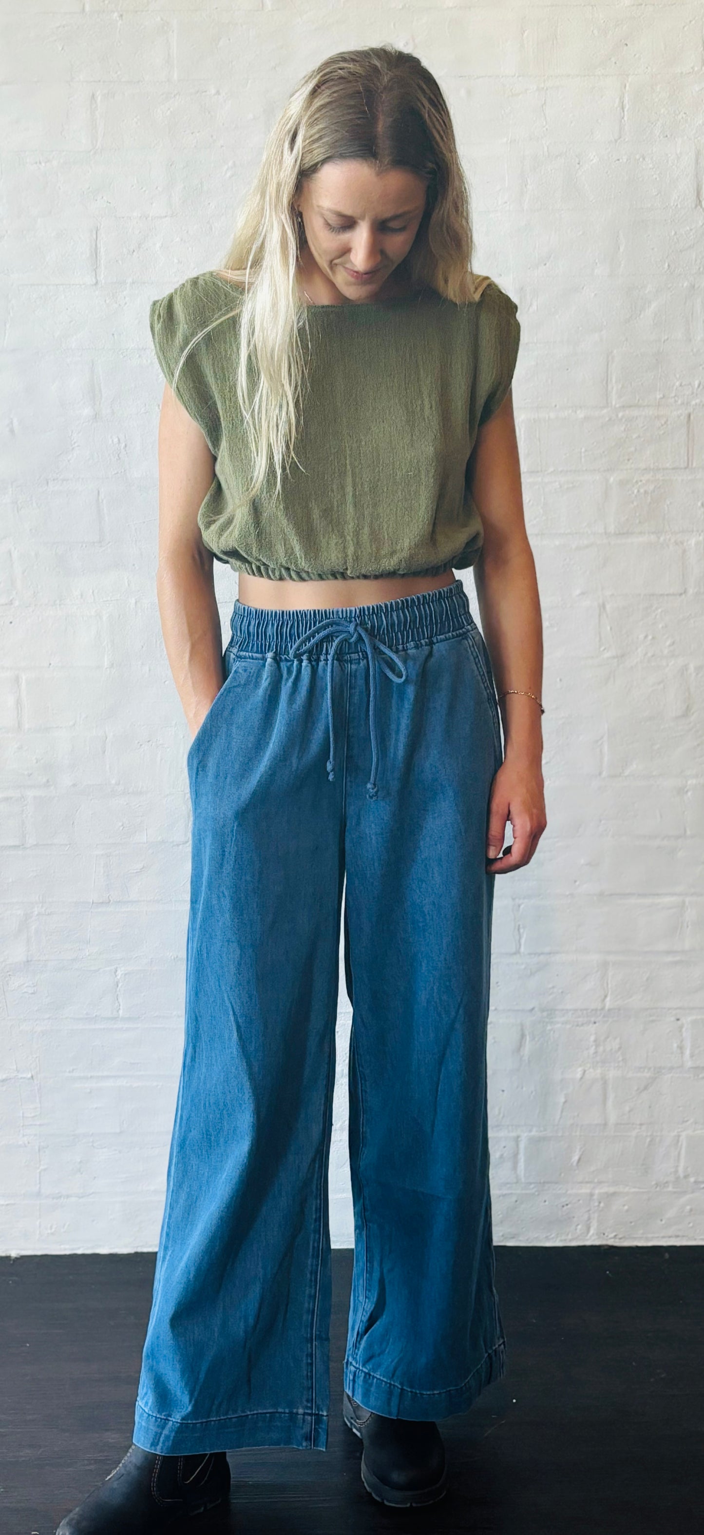 Mila Top - Khaki