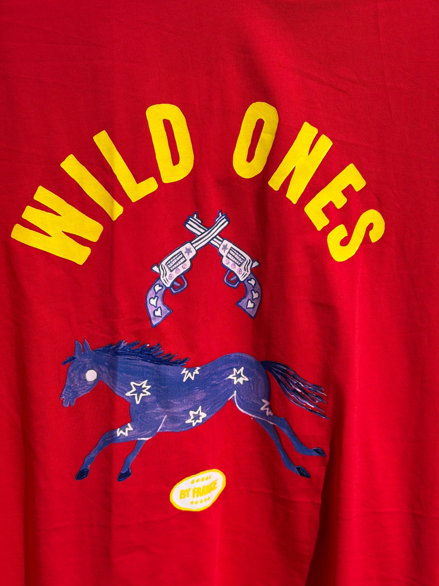 By Frankie Wild Ones Tee in Red