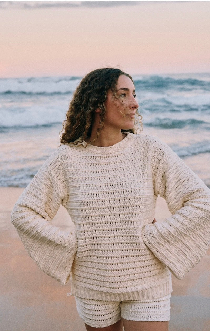 Willow knit jumper Cream