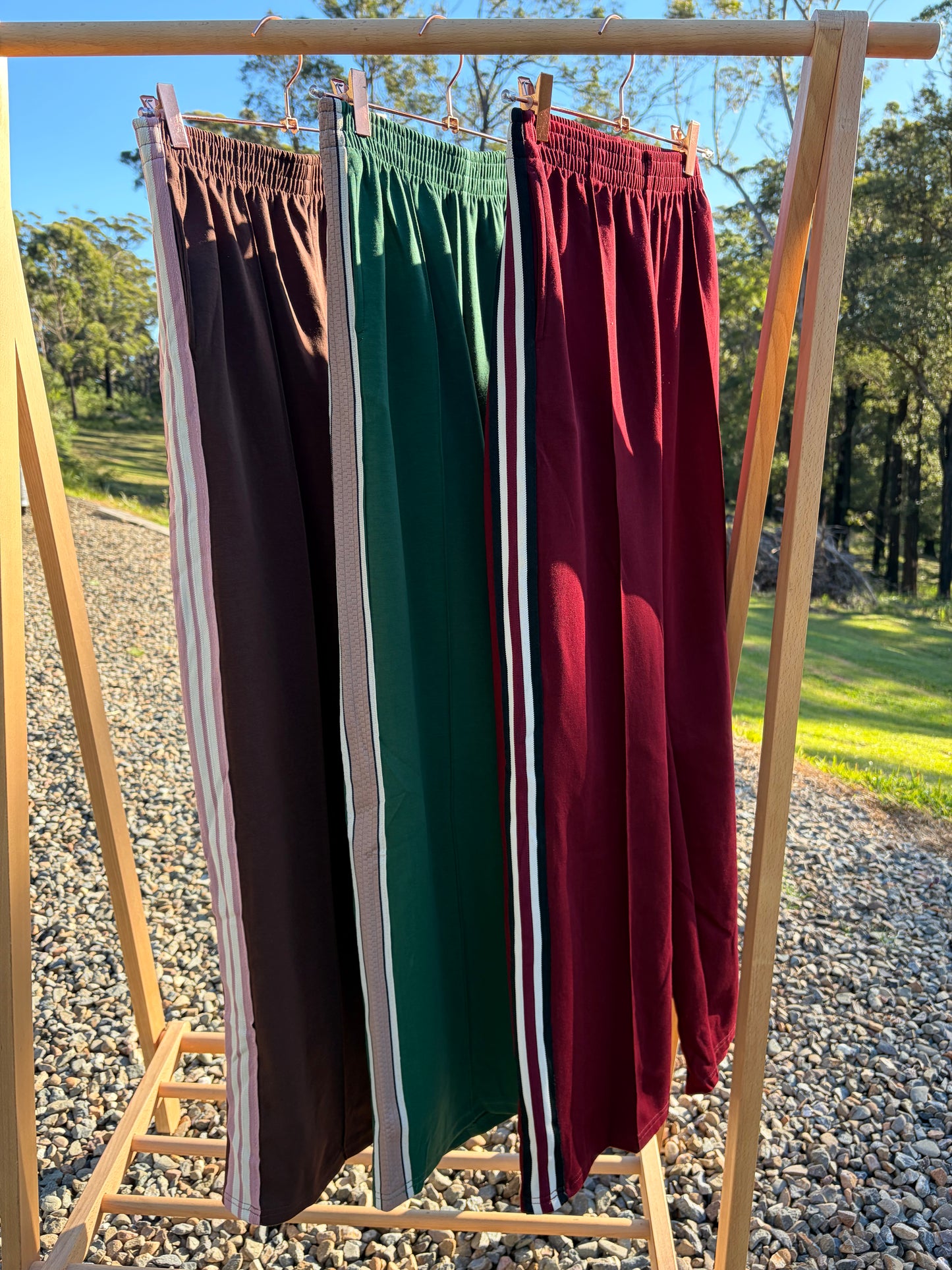 By Frankie Raceway Racer Pant in Green