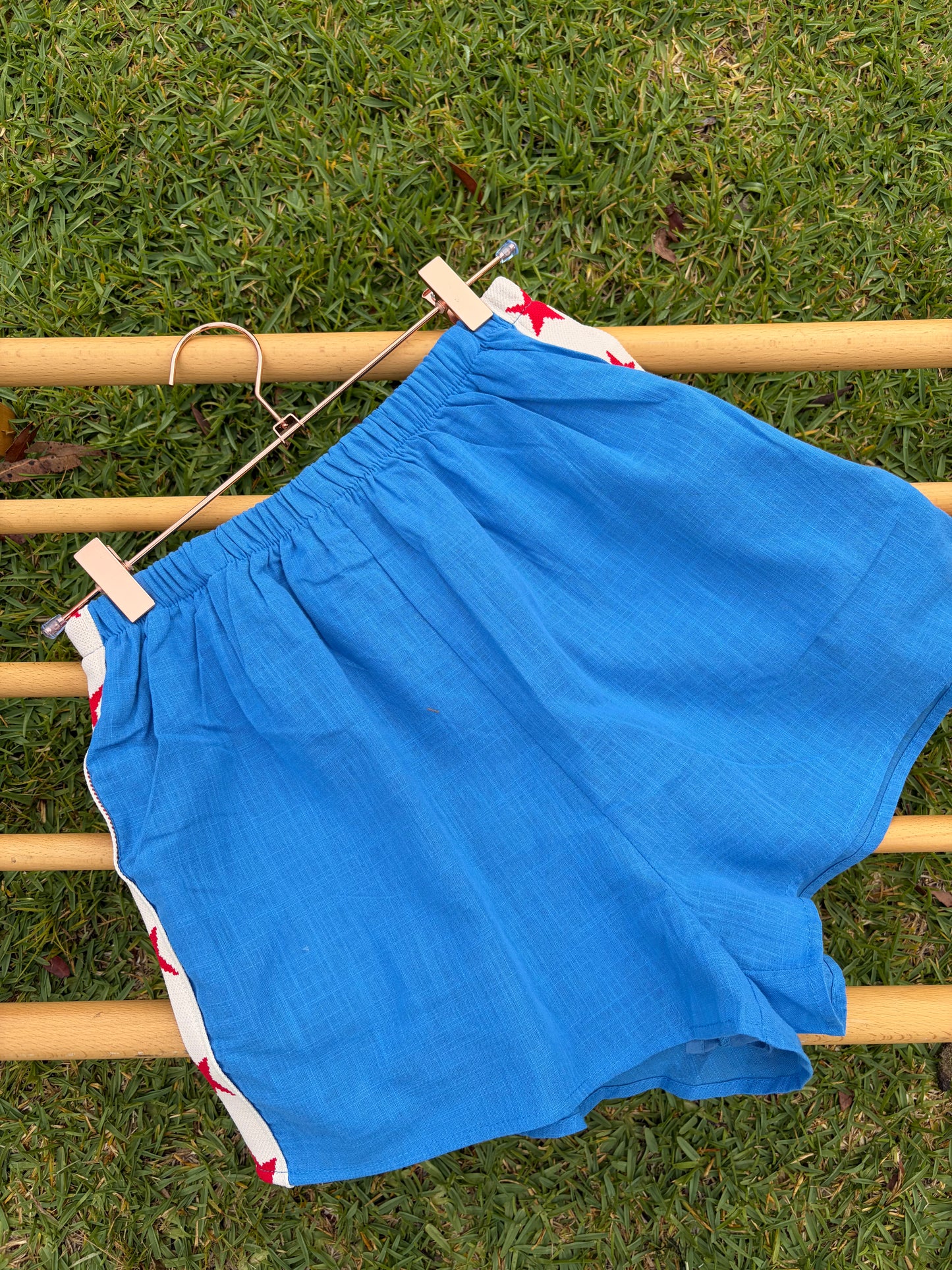 Blue Star Racer Shorts