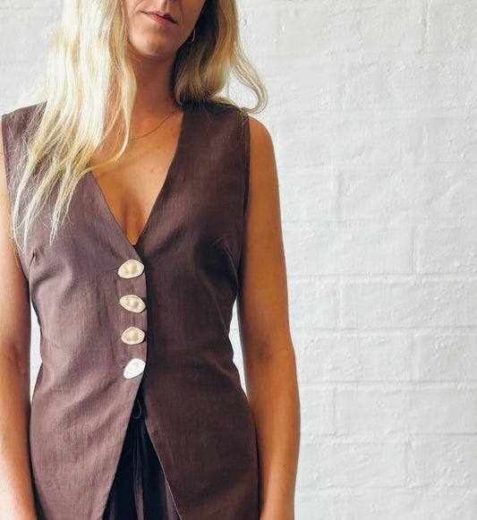 Frankie Chocolate Vest