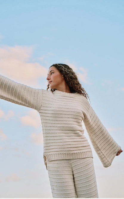 Willow knit jumper Cream