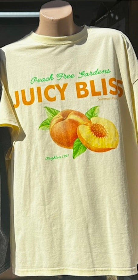 Juicy Bliss Yellow tee