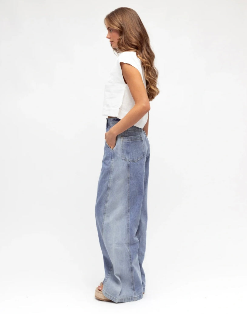The Two Tone Denim Jean