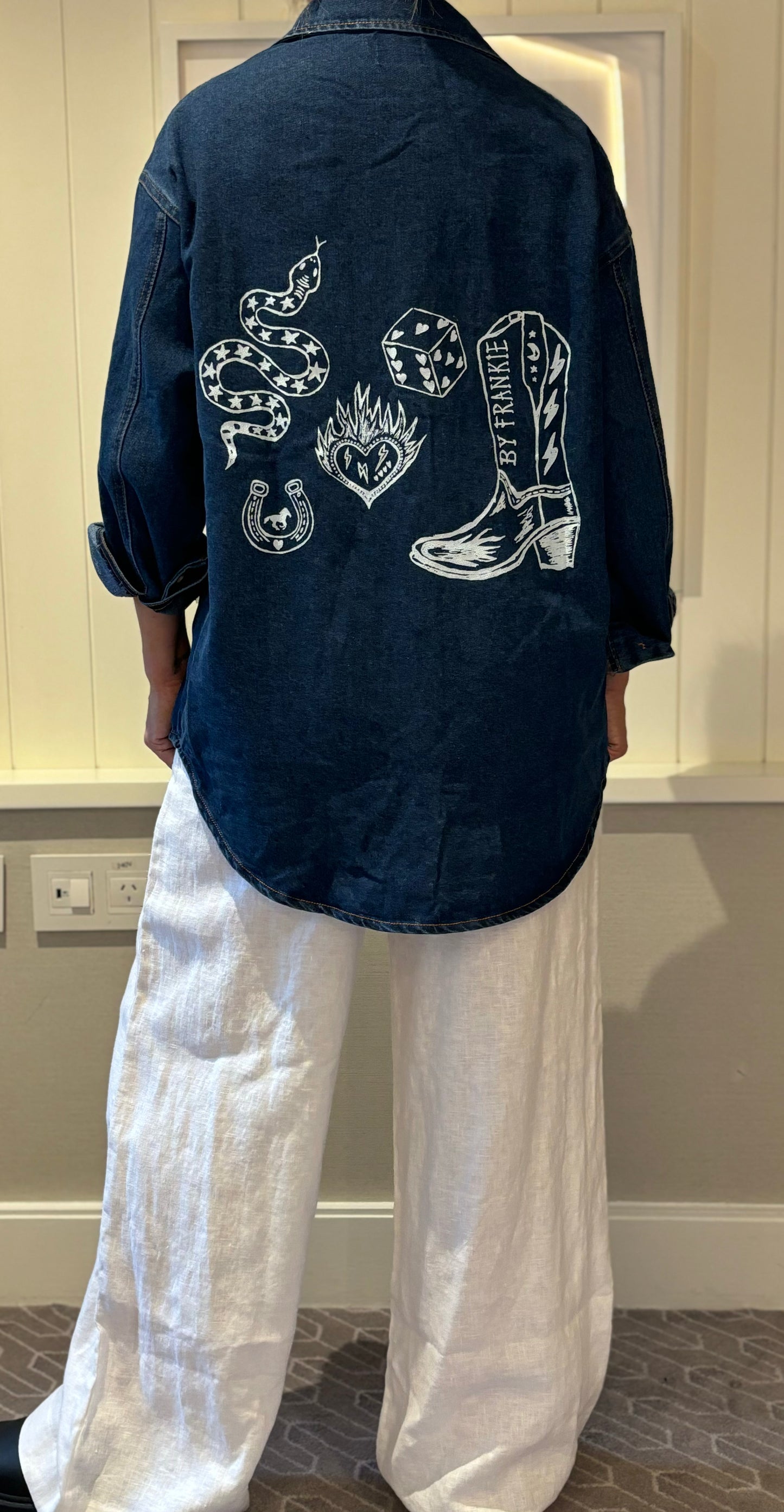 Bowie Denim Shacket