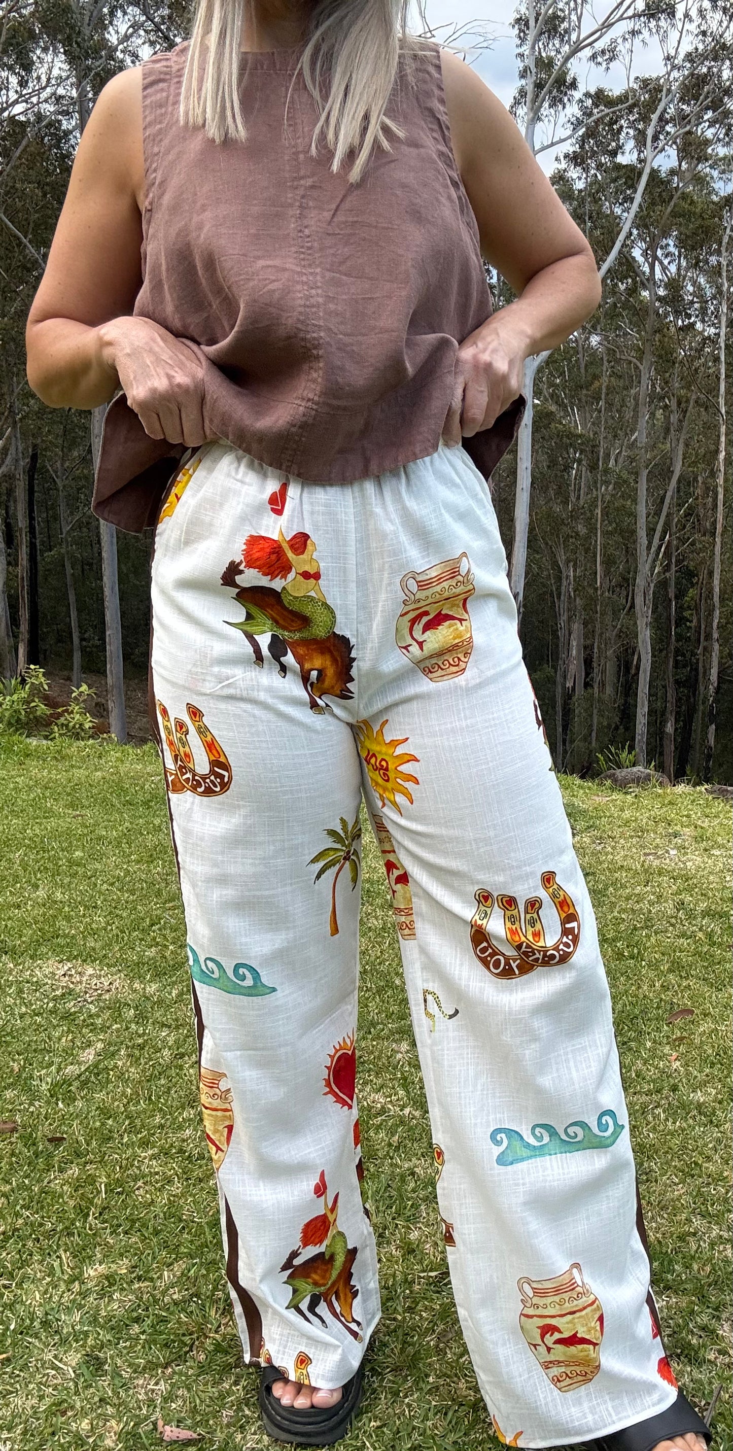 Mermaid Rodeo Racer Pants