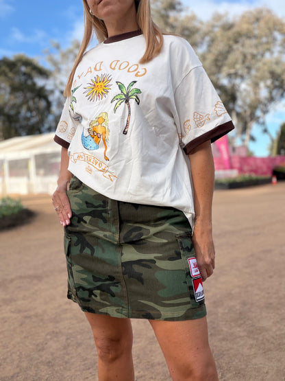 Ryder Camo Mini Skirt