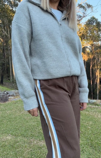 The Storm Cardigan in Grey