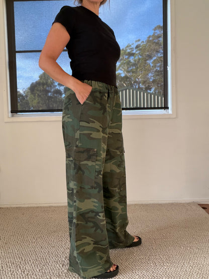 By Frankie Camo Cargo Pants