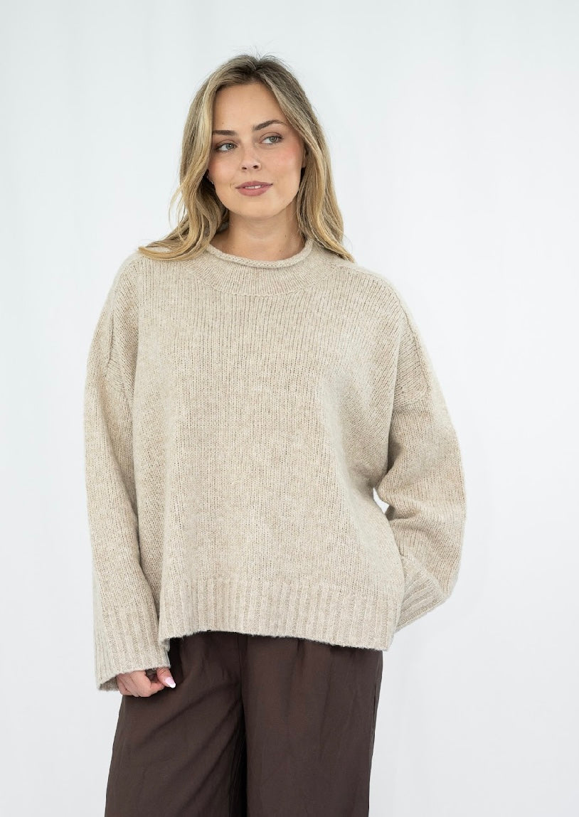 The Willow Knit In Chocolate