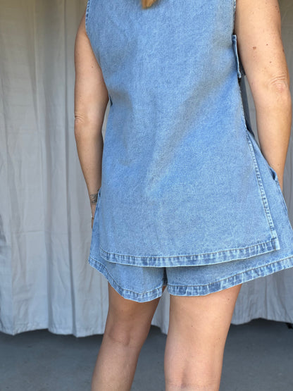 By Frankie Aria Denim Set