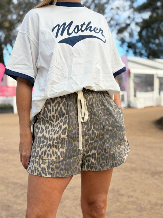 Leopard Print Shorts
