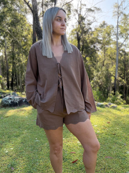 Sienna Set in Chocolate