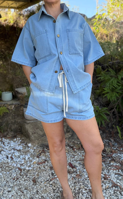 Harper Denim Set