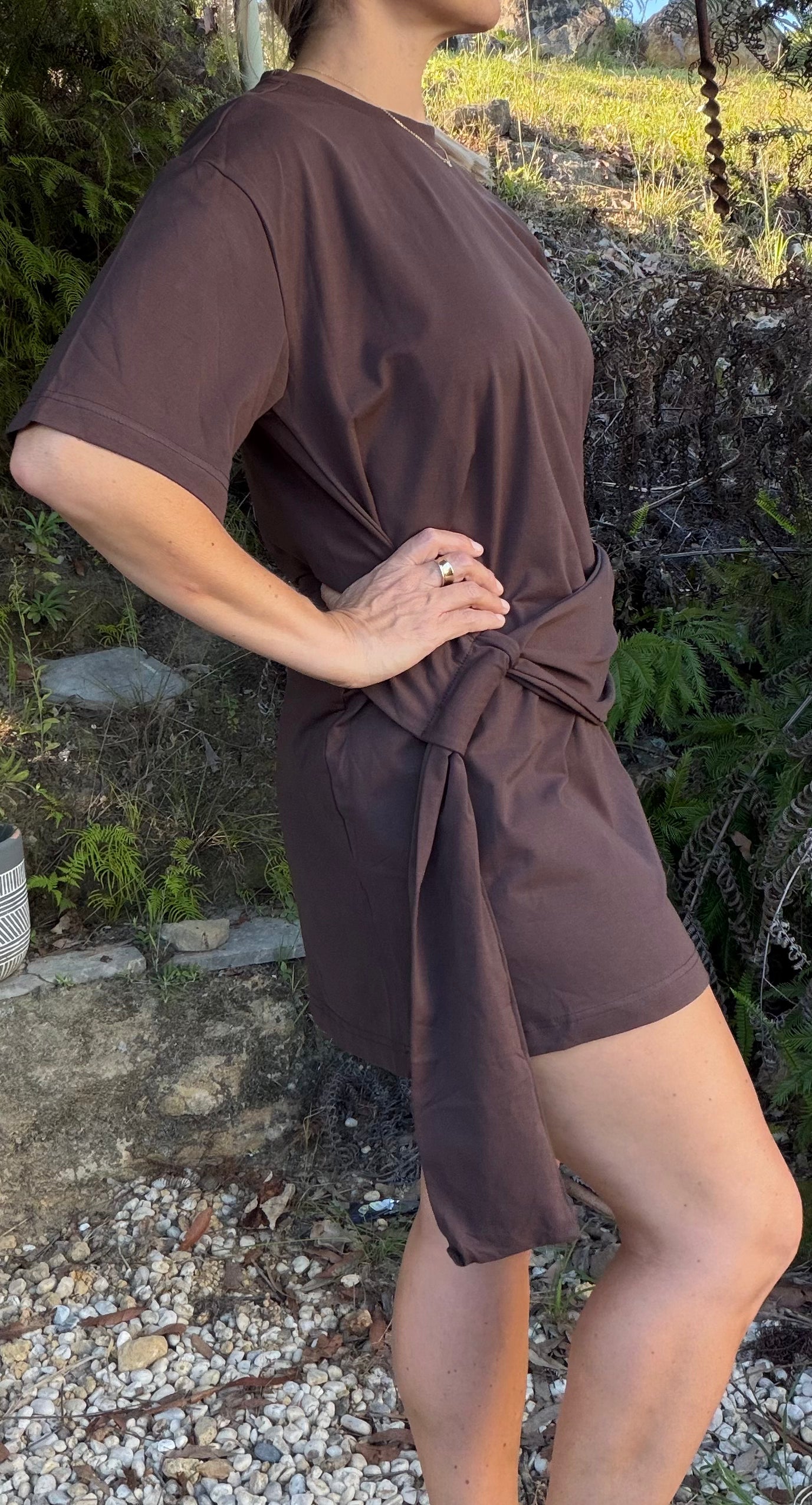 Sophie Dress in Chocolate