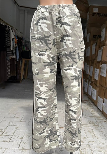By Frankie Light Camo Racer Pants