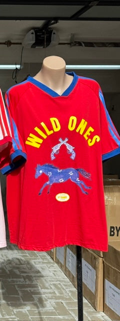 By Frankie Wild Ones Tee in Red