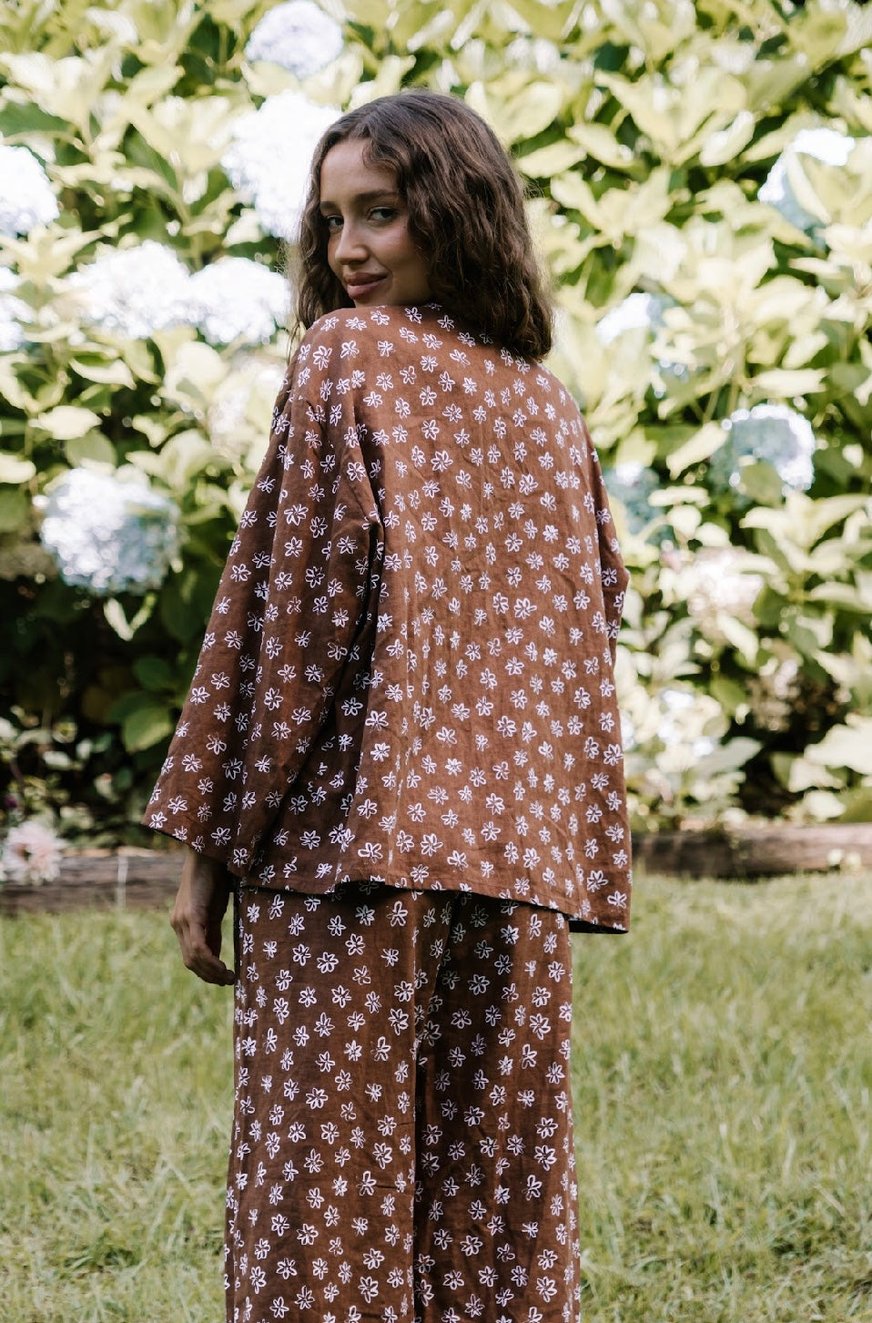 Belle Top Fleur Mocha