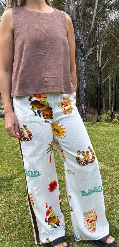 Mermaid Rodeo Racer Pants