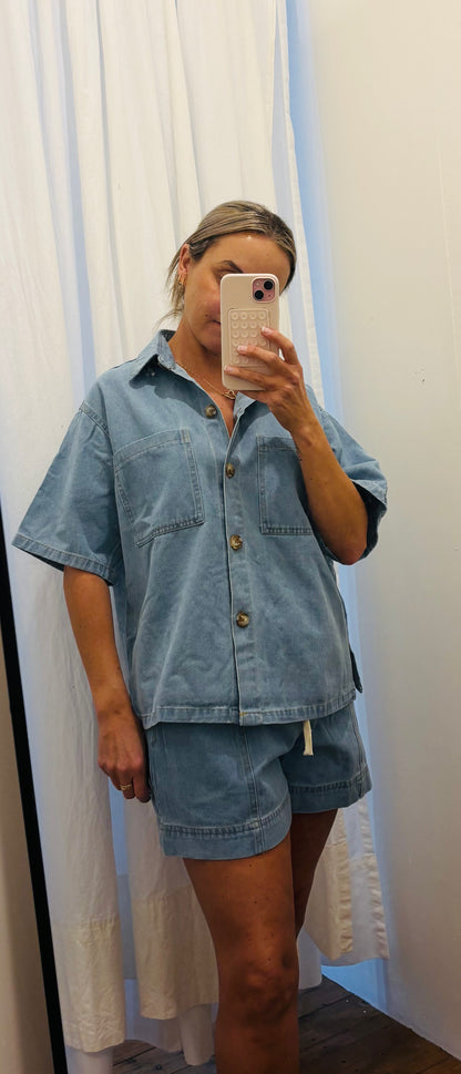 Harper Denim Set