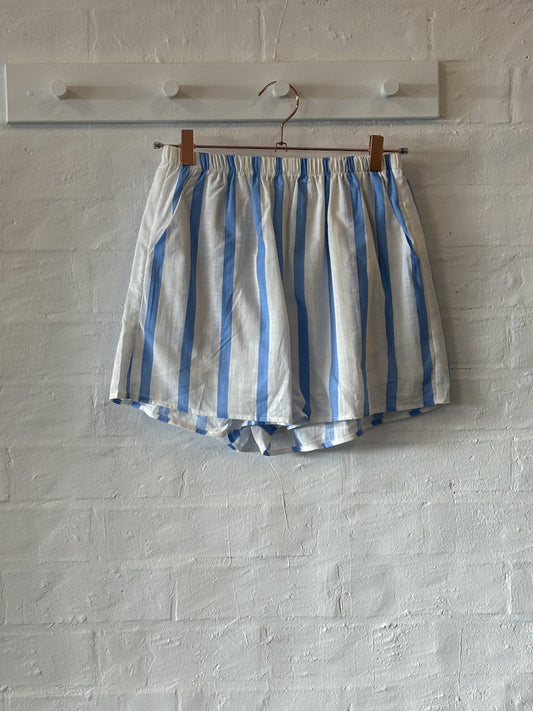 Blue stripe racer Short