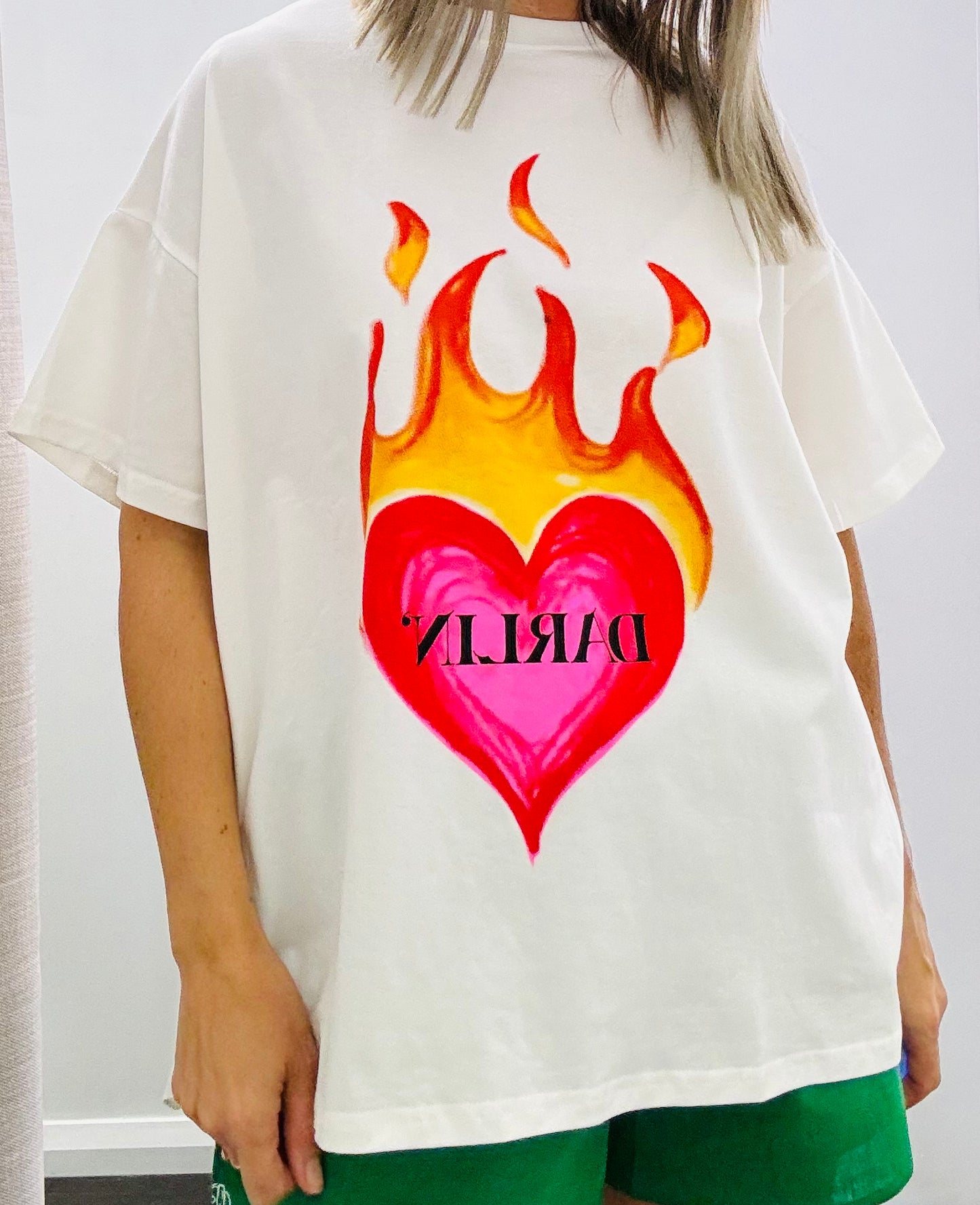 Darlin fire tee