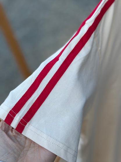 Slow Burn Tee Beige