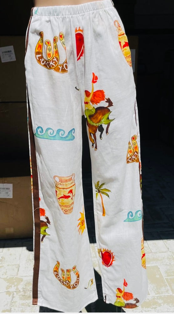 Mermaid Rodeo Racer Pants