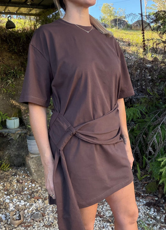 Sophie Dress in Chocolate