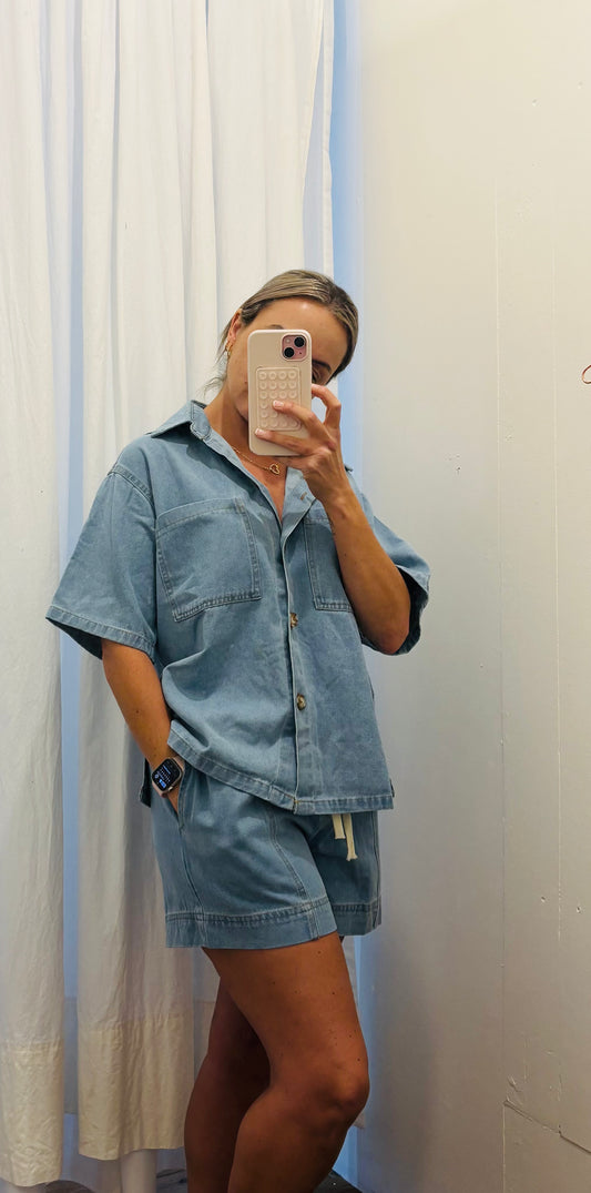 Harper Denim Set
