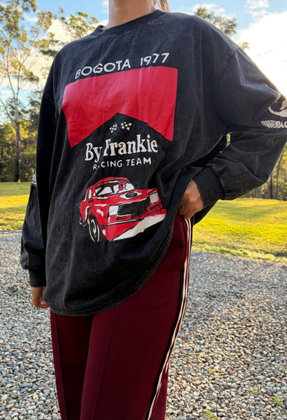 Bogotá 1977 Racing Tee Black