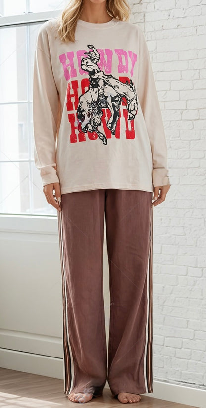Howdy Long Sleeve Tee