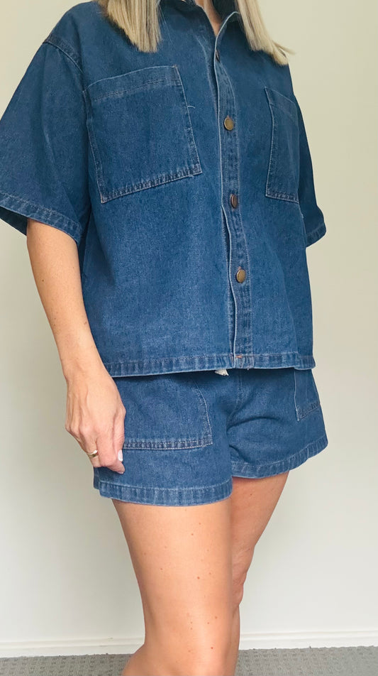 Harper Denim Set