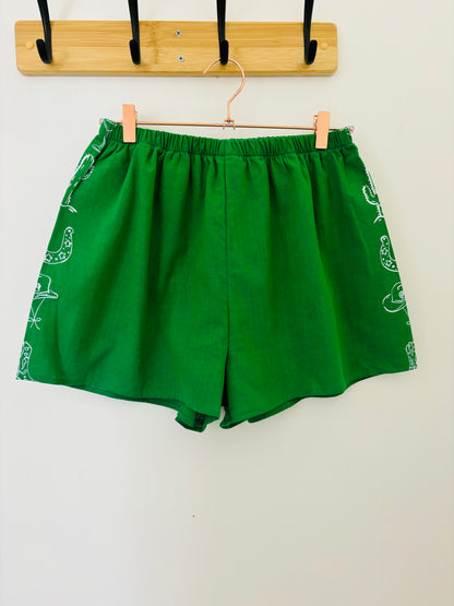 Cactus Green shorts