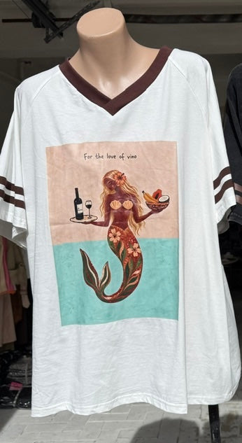 Our Vino Tee White
