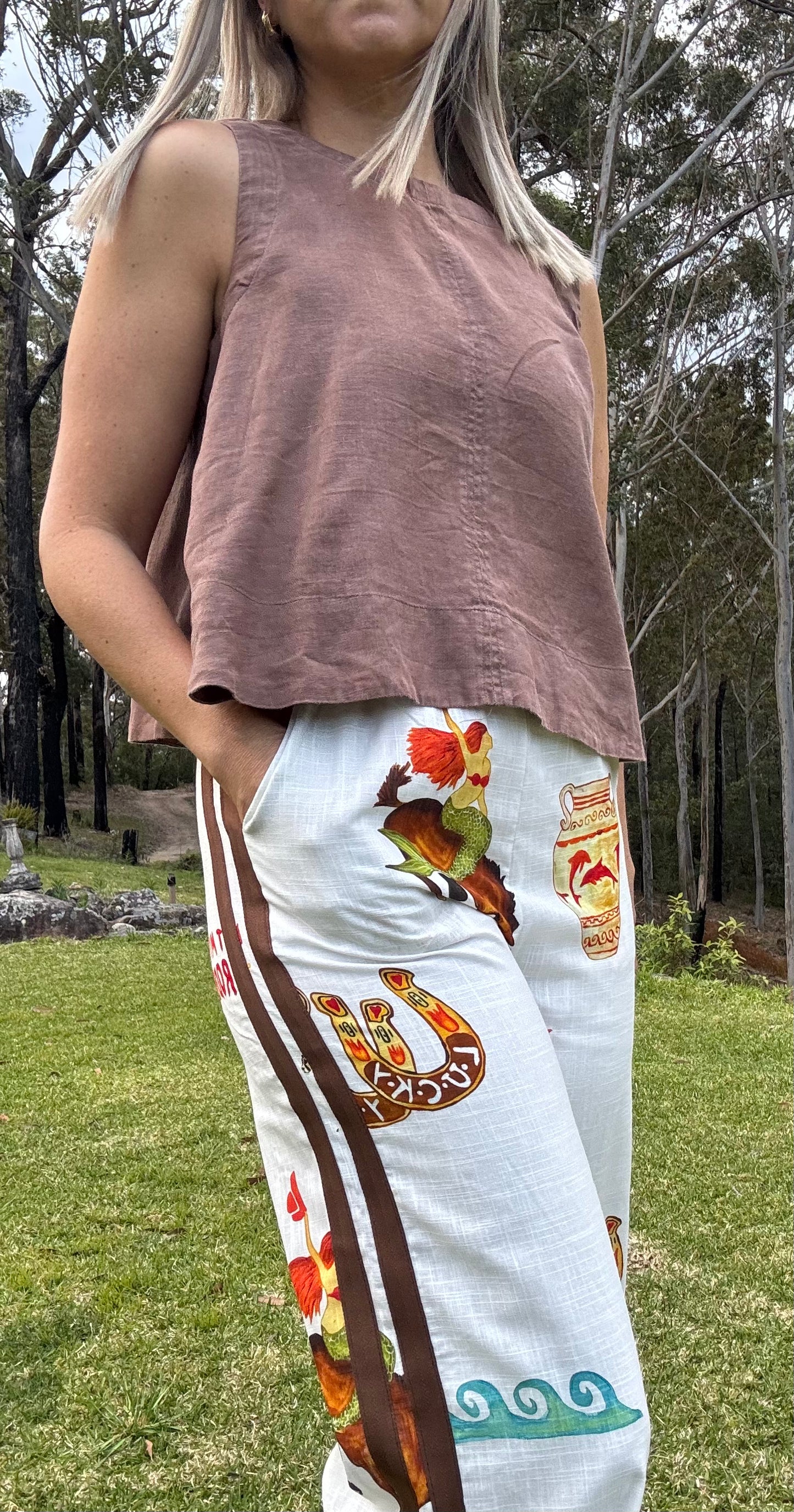 Mermaid Rodeo Racer Pants