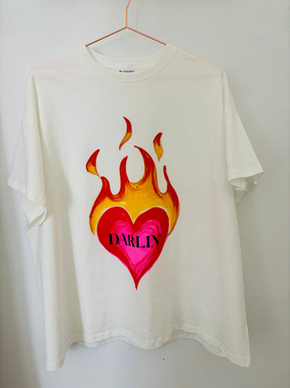 Darlin fire tee