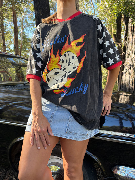 Feelin Lucky Dice Tee