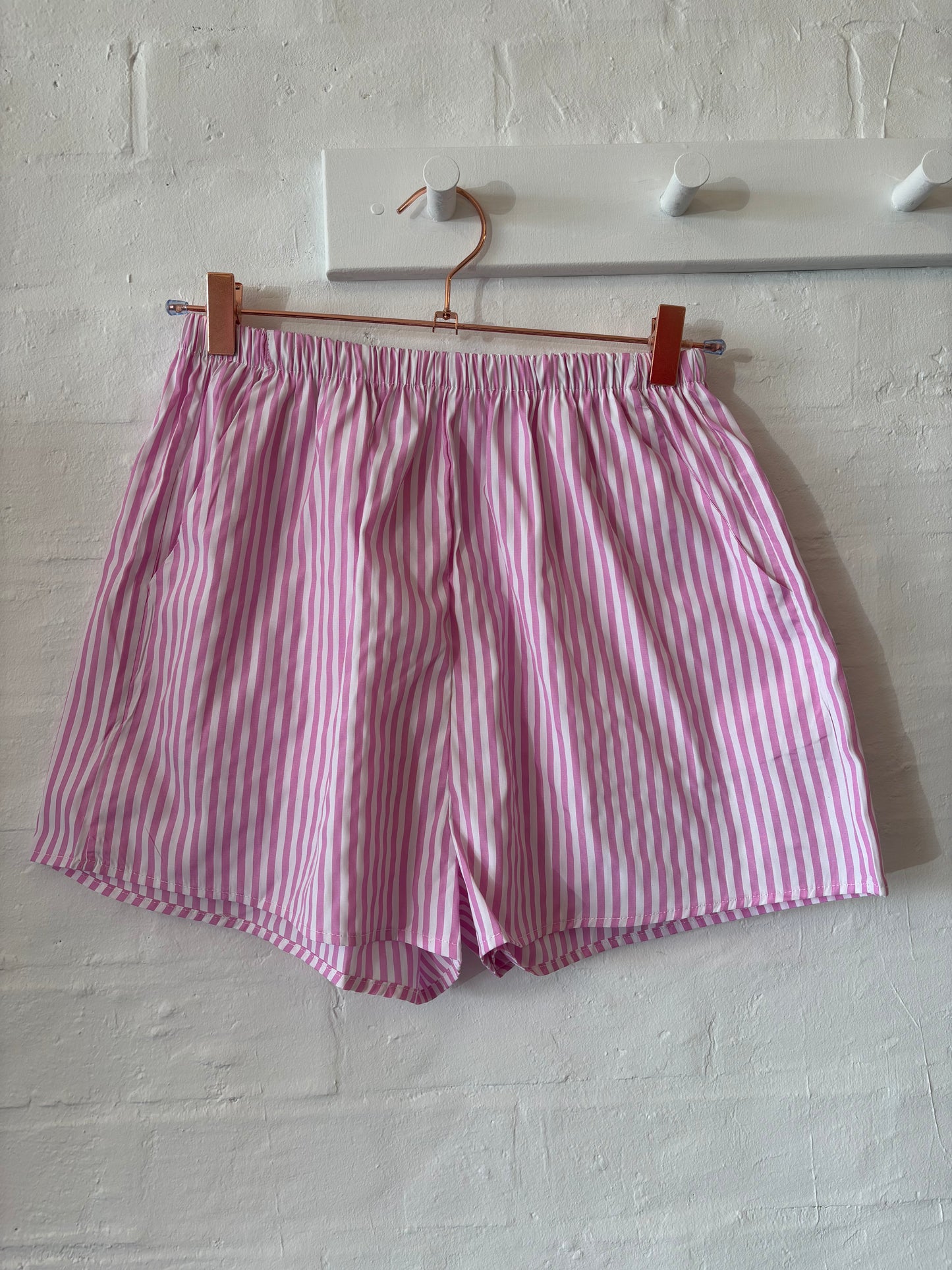 Pink Stripe Short