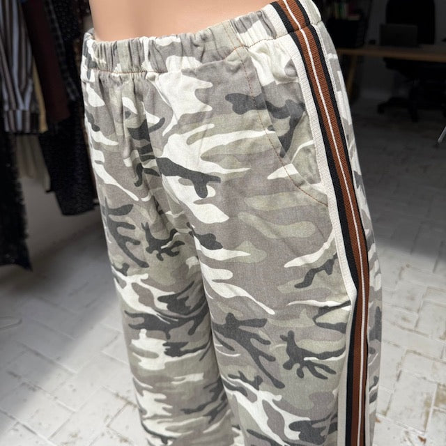 By Frankie Light Camo Racer Pants