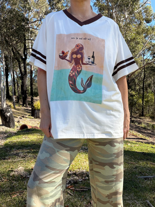 Our Vino Tee White