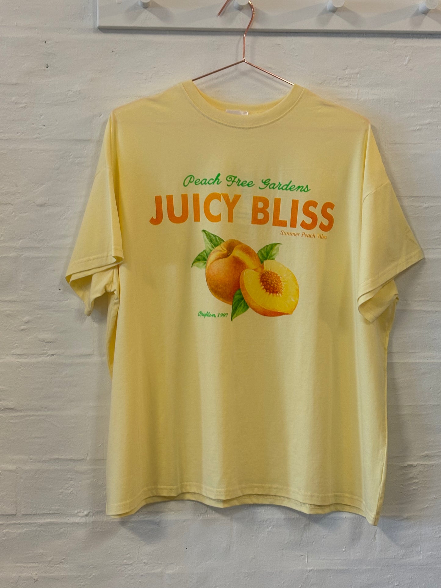 Juicy Bliss Yellow tee