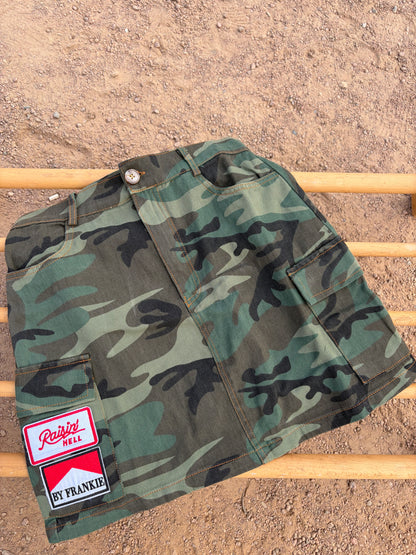 Ryder Camo Mini Skirt