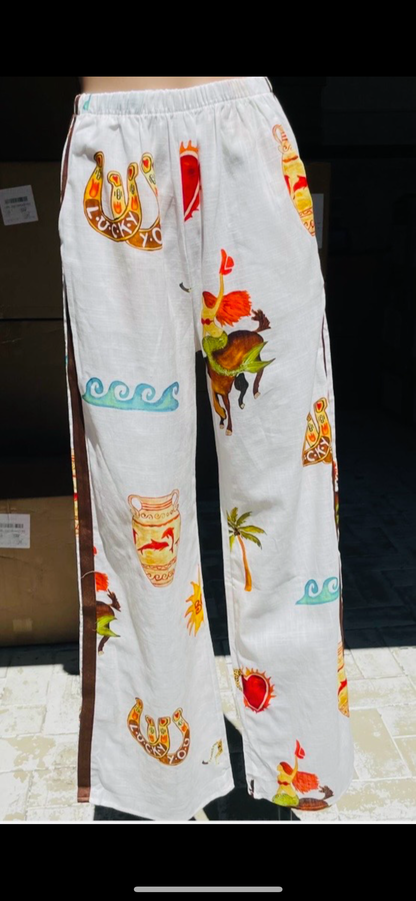 Mermaid Rodeo Racer Pants